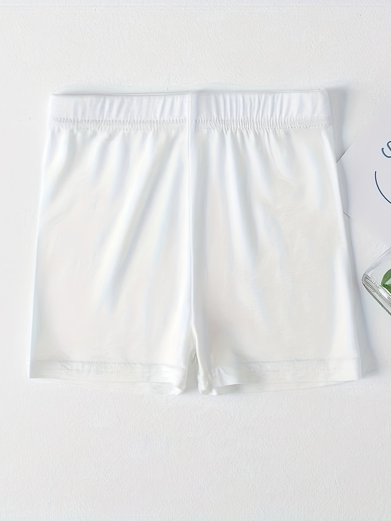6pcs Girls Elastic Comfy Shorts,