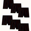 6pcs Girls Elastic Comfy Shorts,