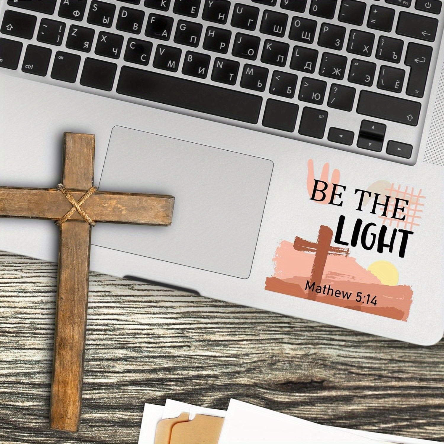Boho Bible Verse DTF Cup Stickers