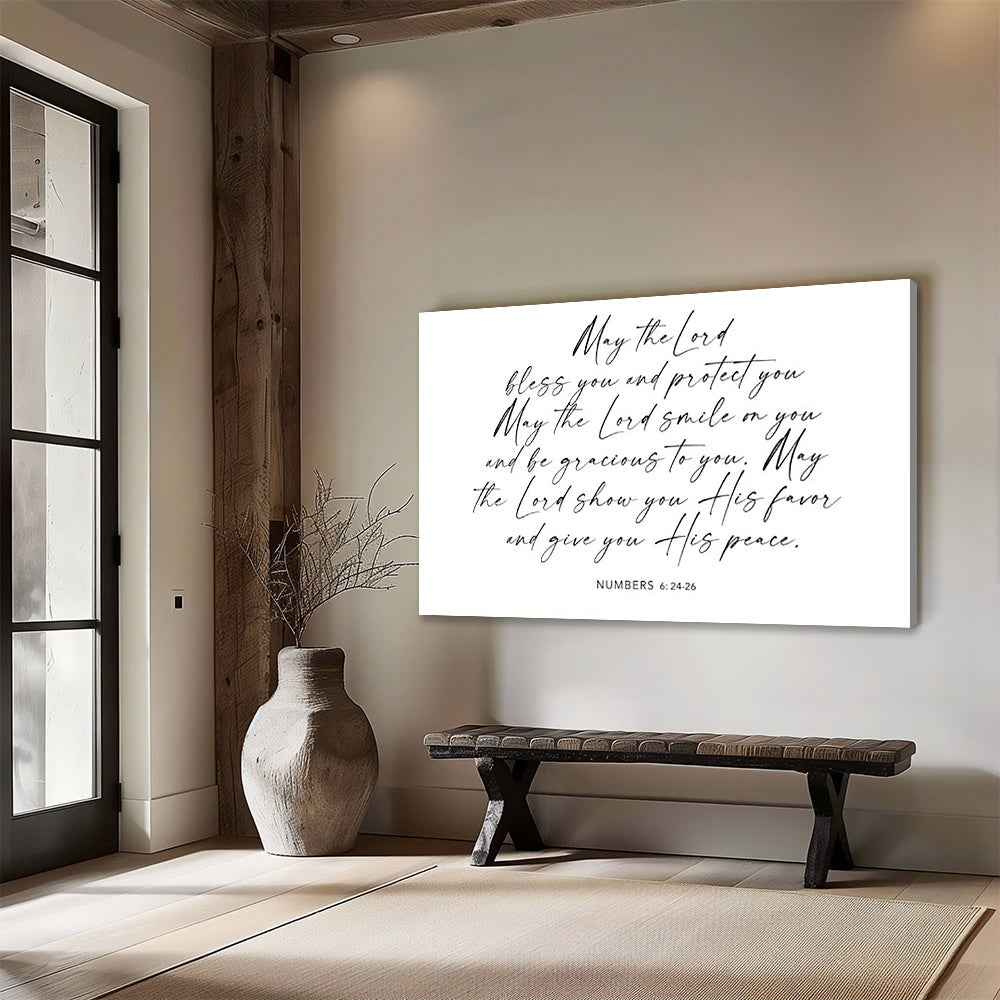Numbers 6:24-26 Wall Art
