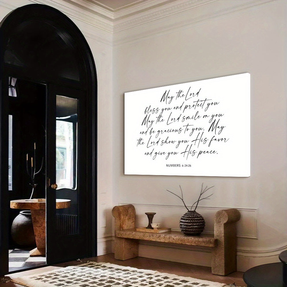 Numbers 6:24-26 Wall Art