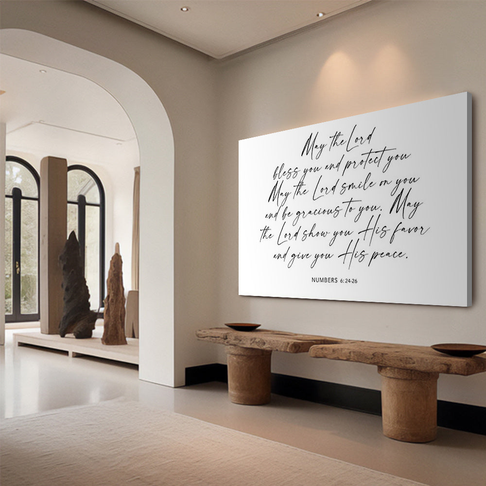 Numbers 6:24-26 Wall Art