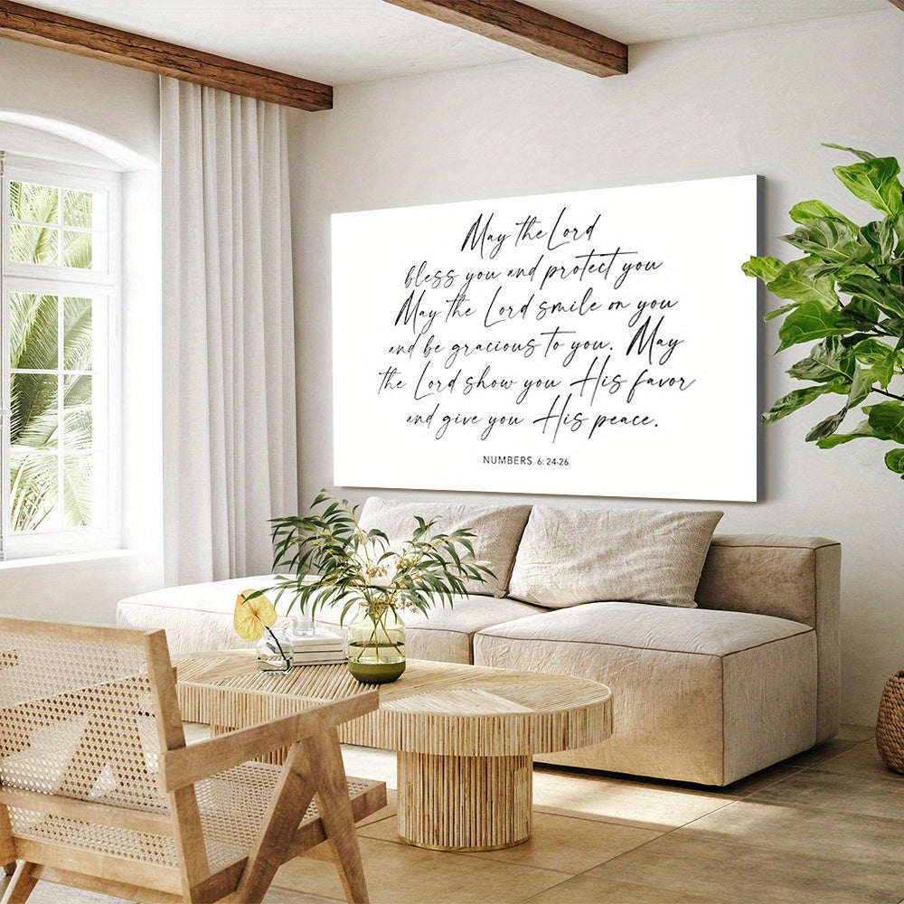 Numbers 6:24-26 Wall Art