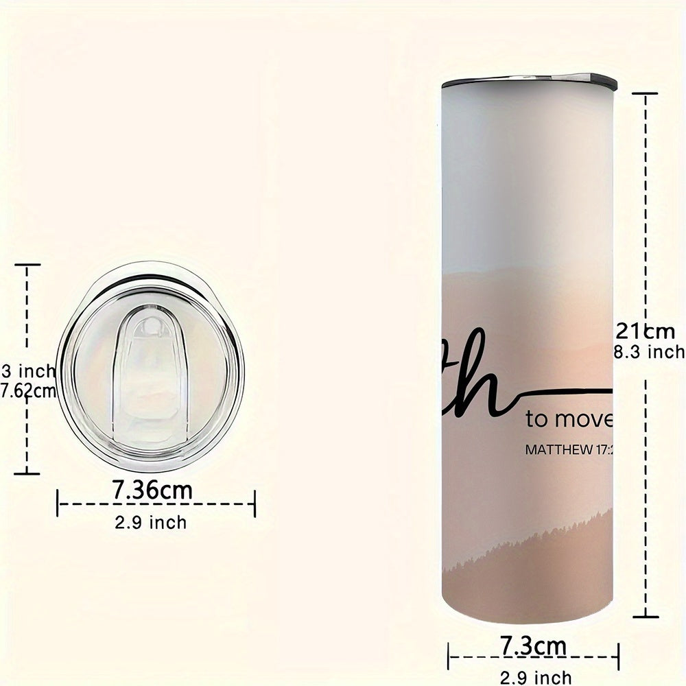 Faith to Move Mountains 20oz tumbler