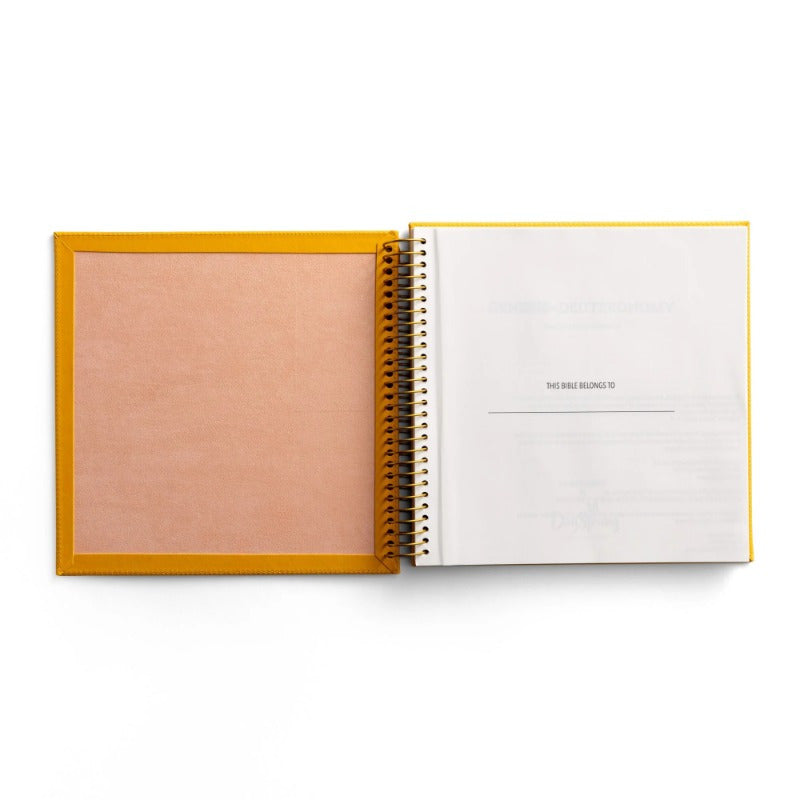 Spiral Bound Bible Journal: Illustrating Bible - Genesis to Deuteronomy