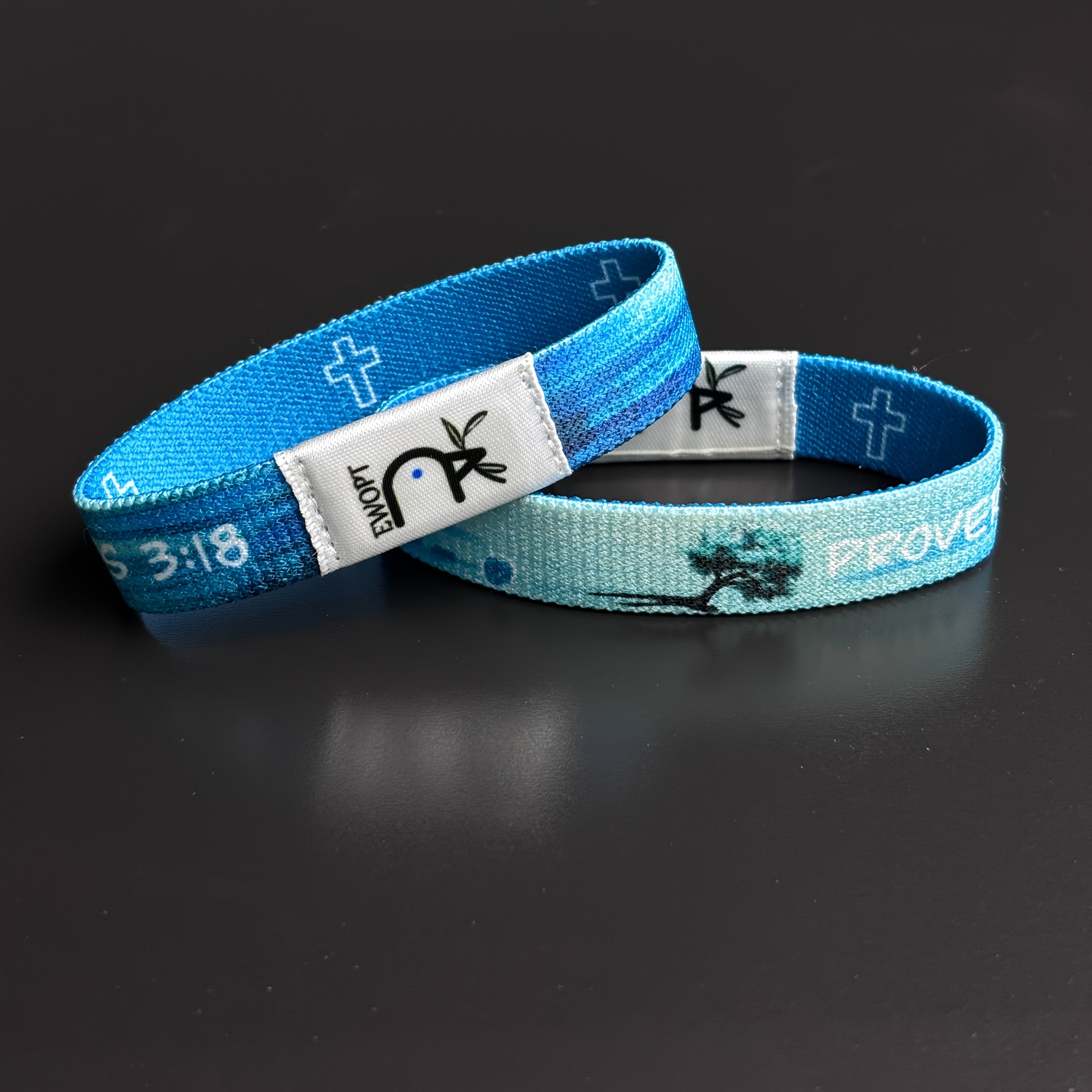 EWOPT Bible Bracelets Daily Verse Phone Tap