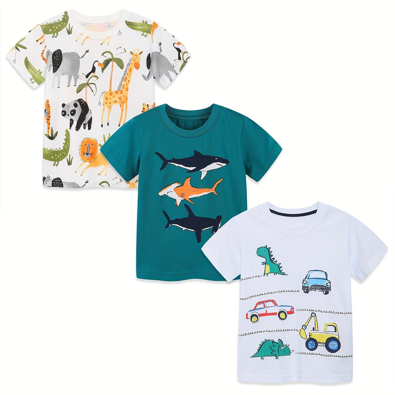 3 Boys Summer T-shirts