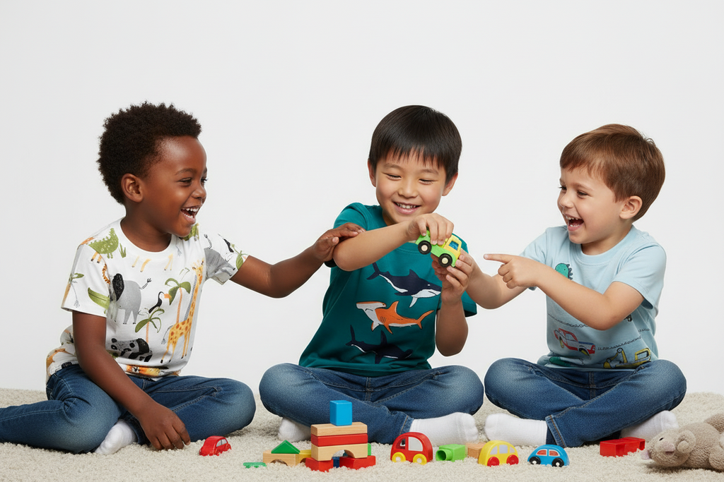 3 Boys Summer T-shirts
