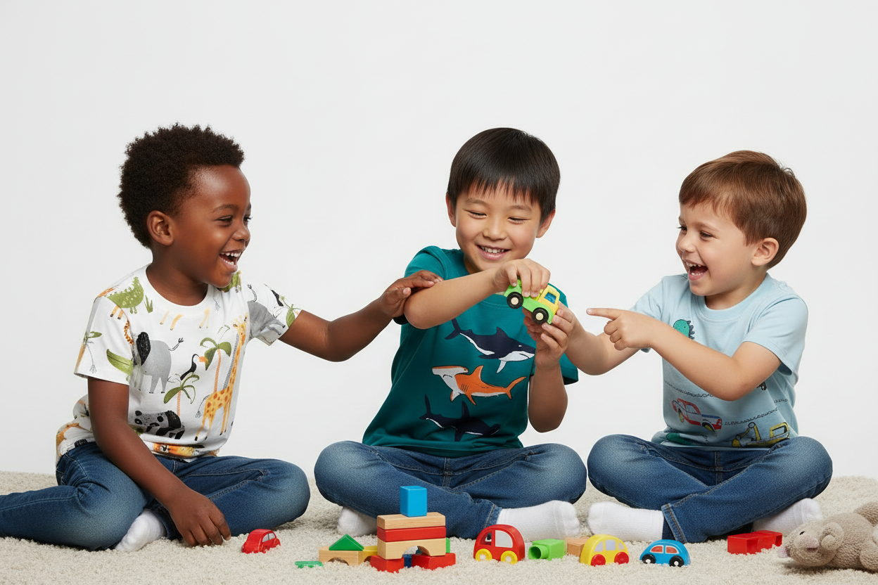 3 Boys Summer T-shirts
