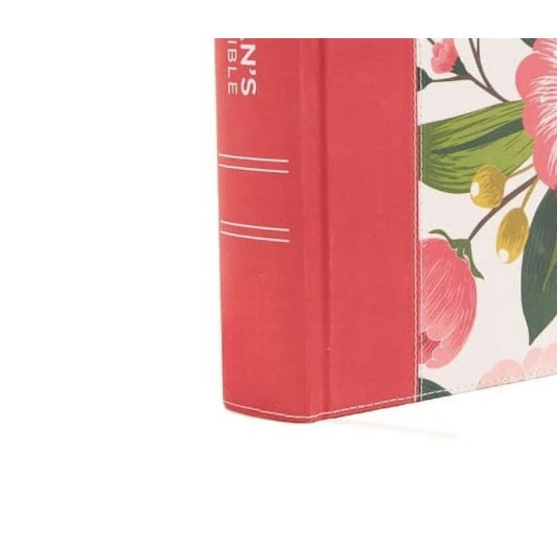 Women's Study Bible Flower pattern