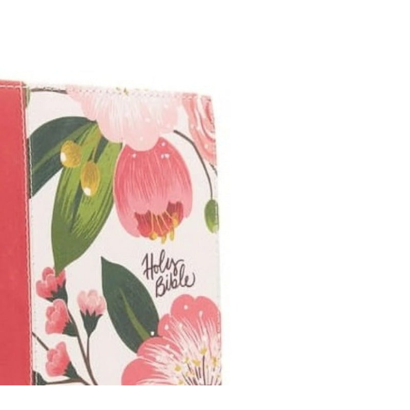 Women's Study Bible Flower pattern