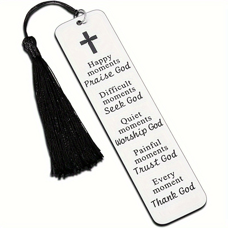 1pc Inspirational Bible Verse Bookmark
