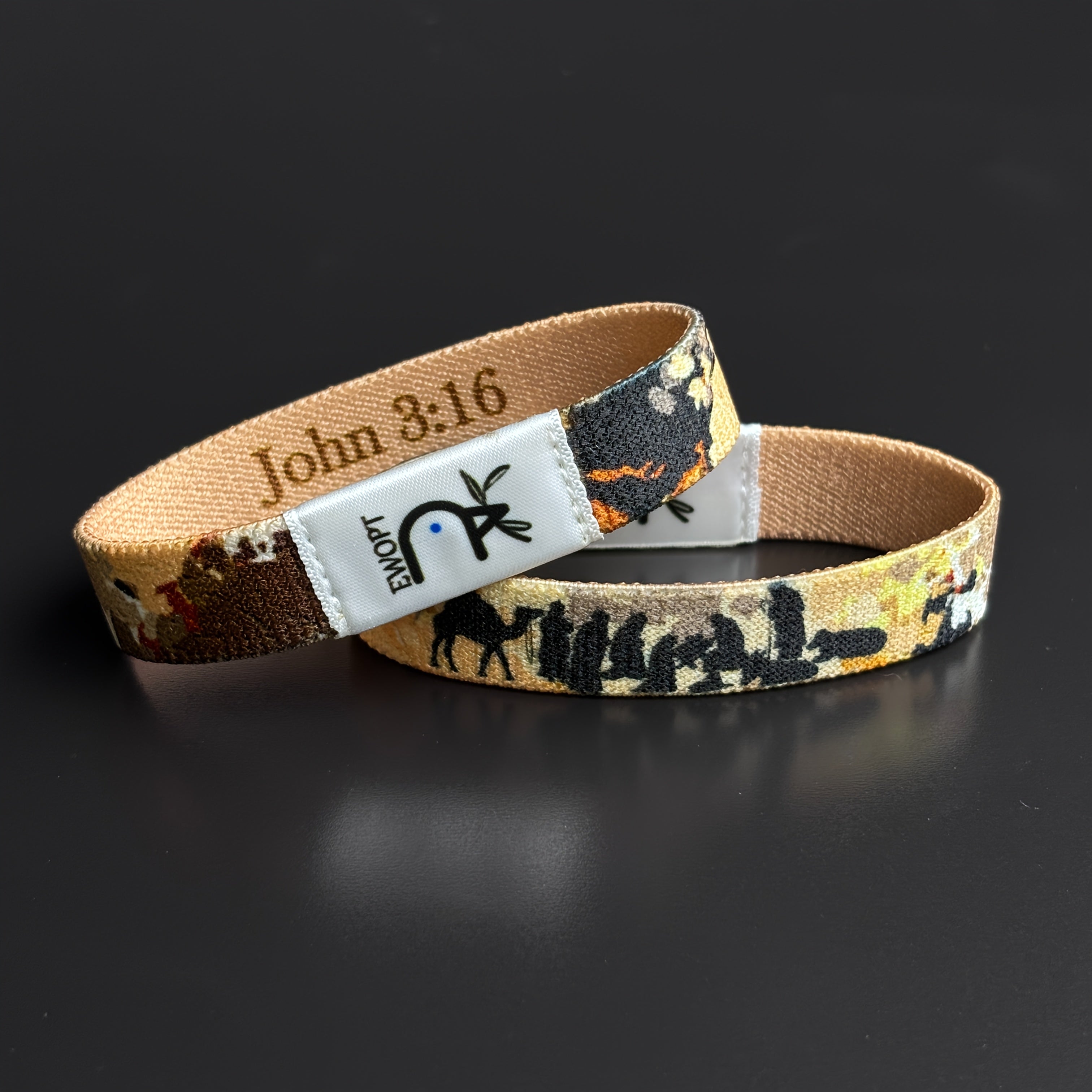 EWOPT Bible Bracelets Daily Verse Phone Tap