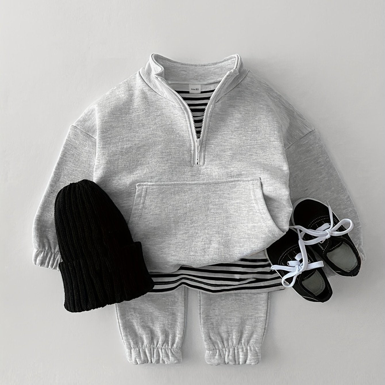 Baby's Sporty Style Clothing Set