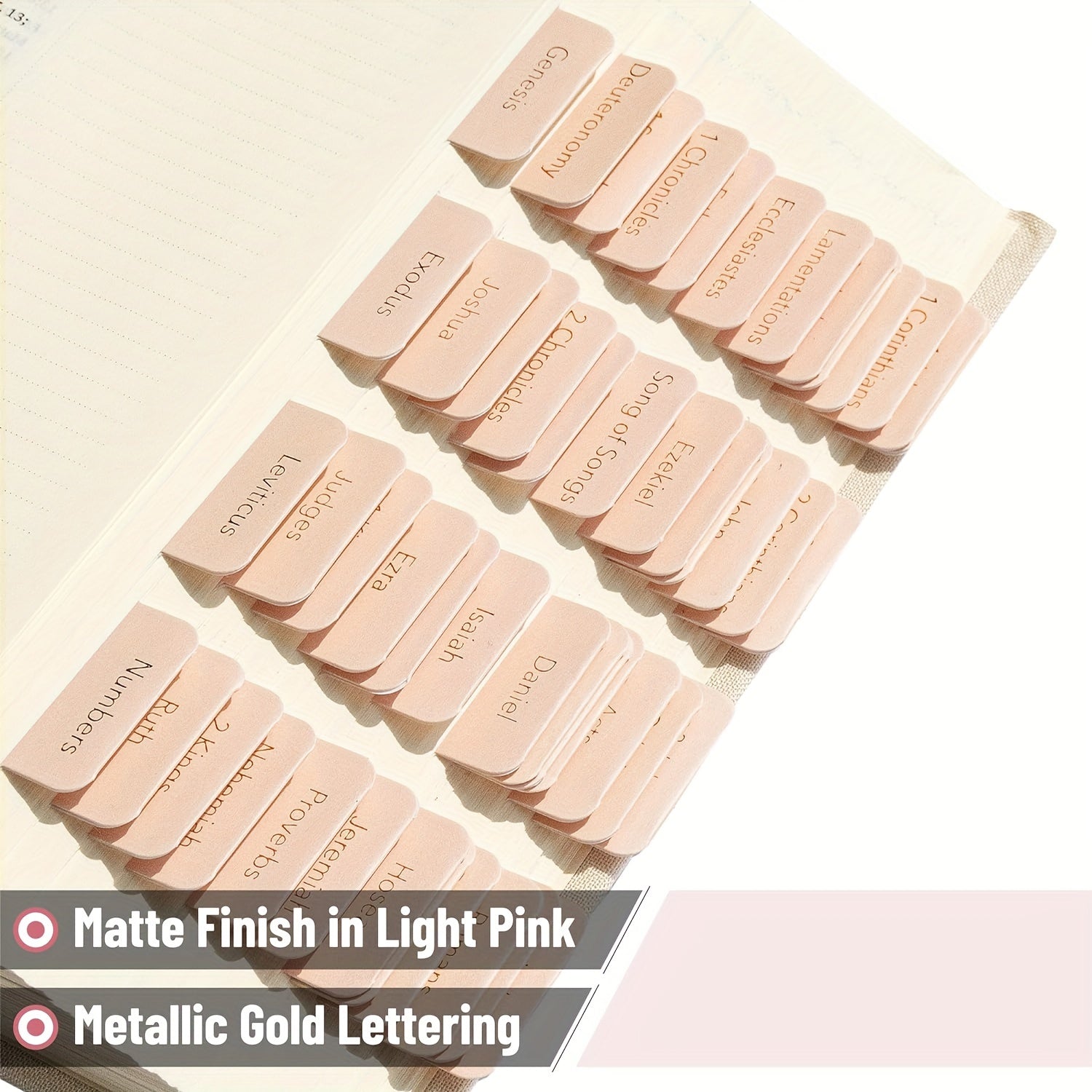 75 Tabs Bible Index Cards