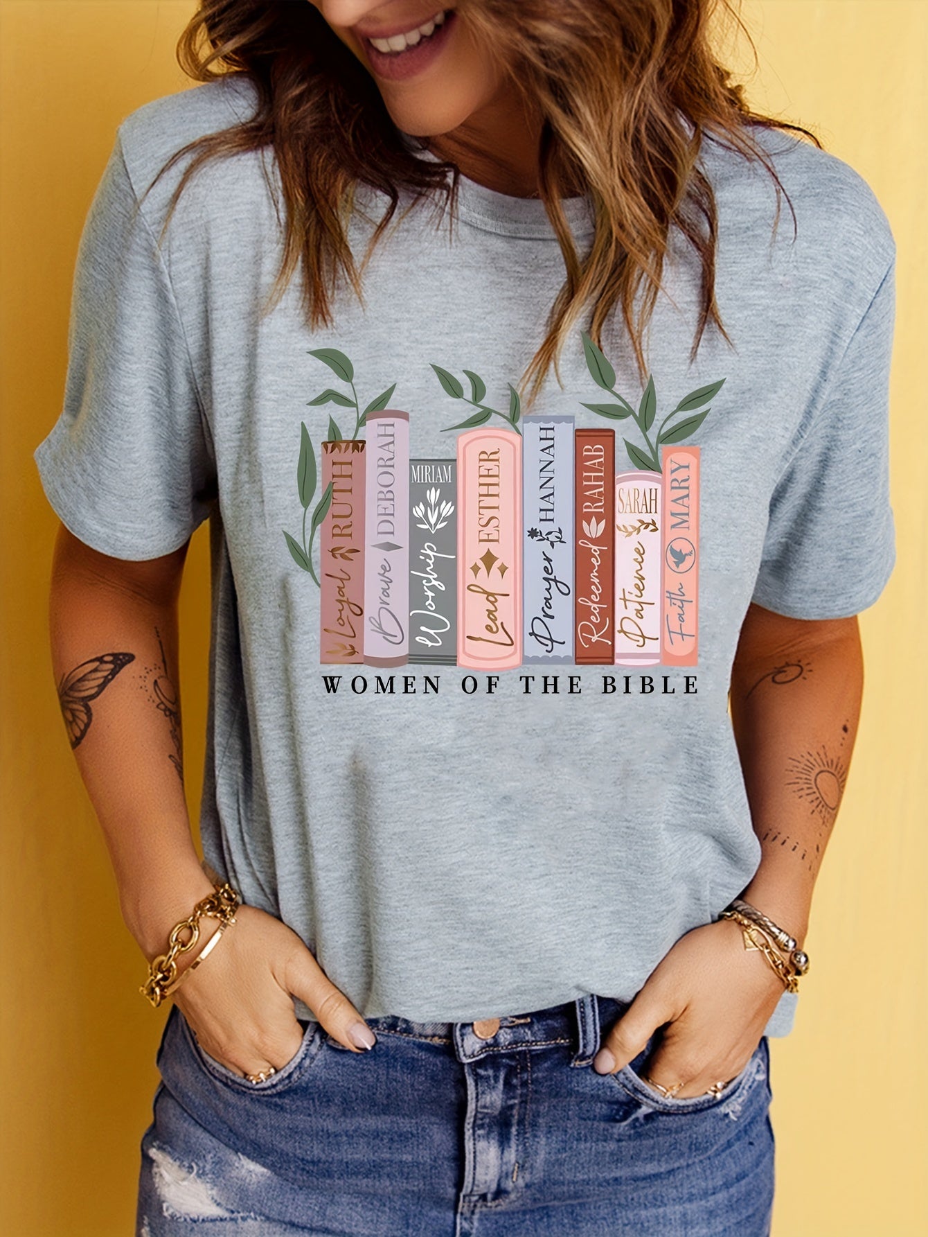 Women Of The Bible Print T-shirt
