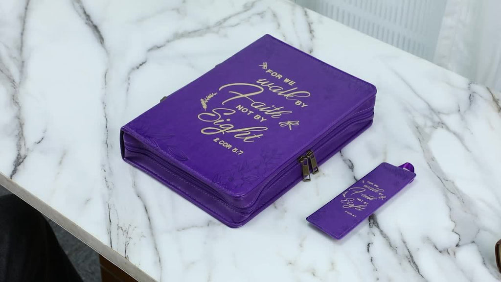 Be Still and Know Bible Cover
