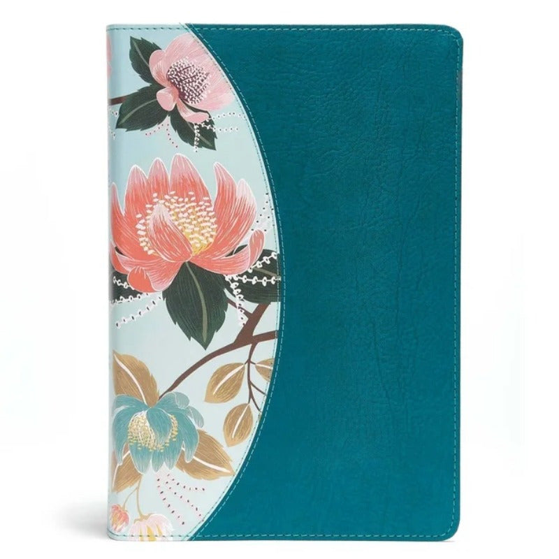 Women's Study Bible Teal (Leather & Hardcover)