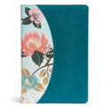 Women's Study Bible Teal (Leather & Hardcover)