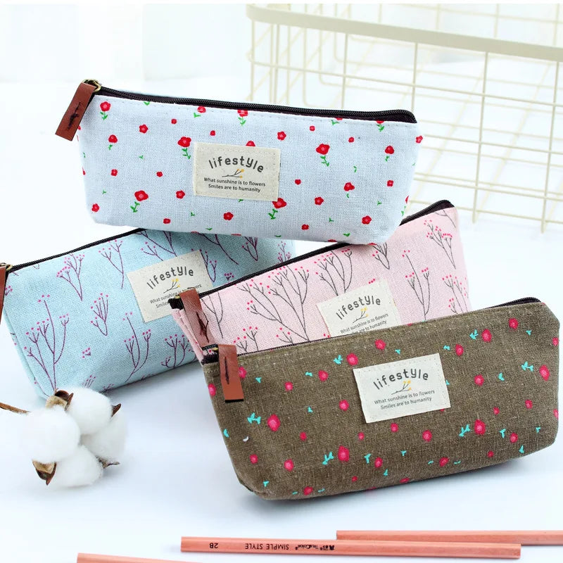 Canvas Pencil Bag