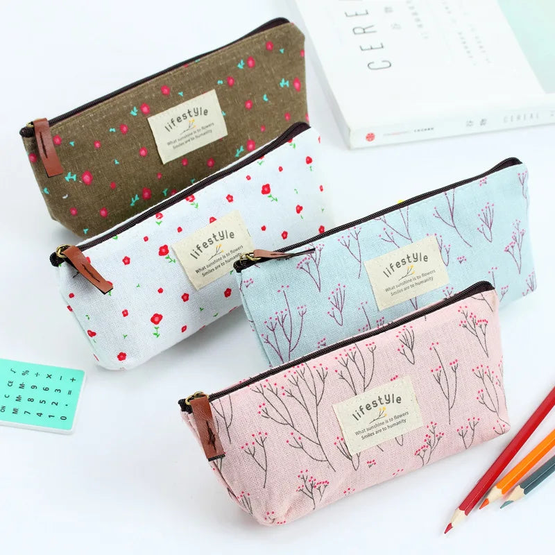Canvas Pencil Bag