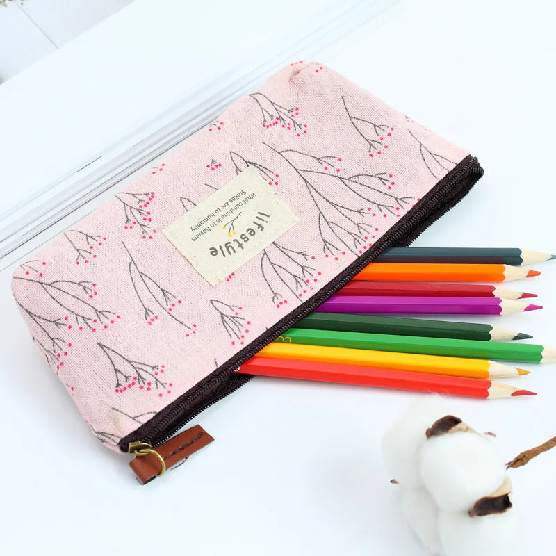 Canvas Pencil Bag