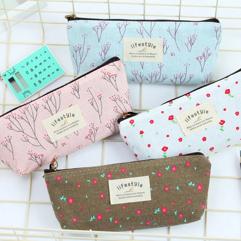 Canvas Pencil Bag