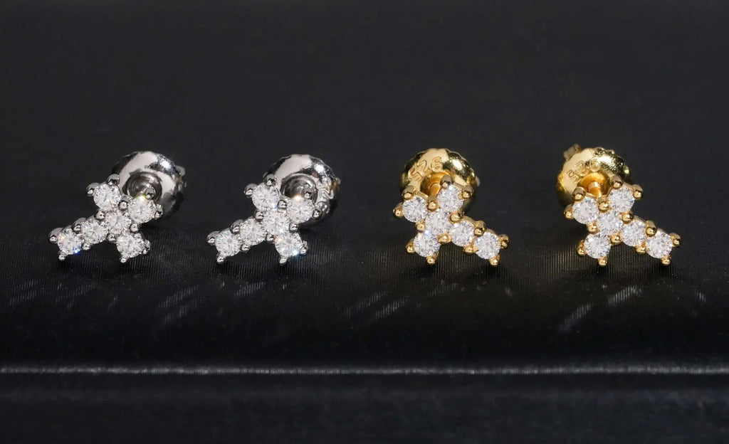 Cross Stud Earrings
