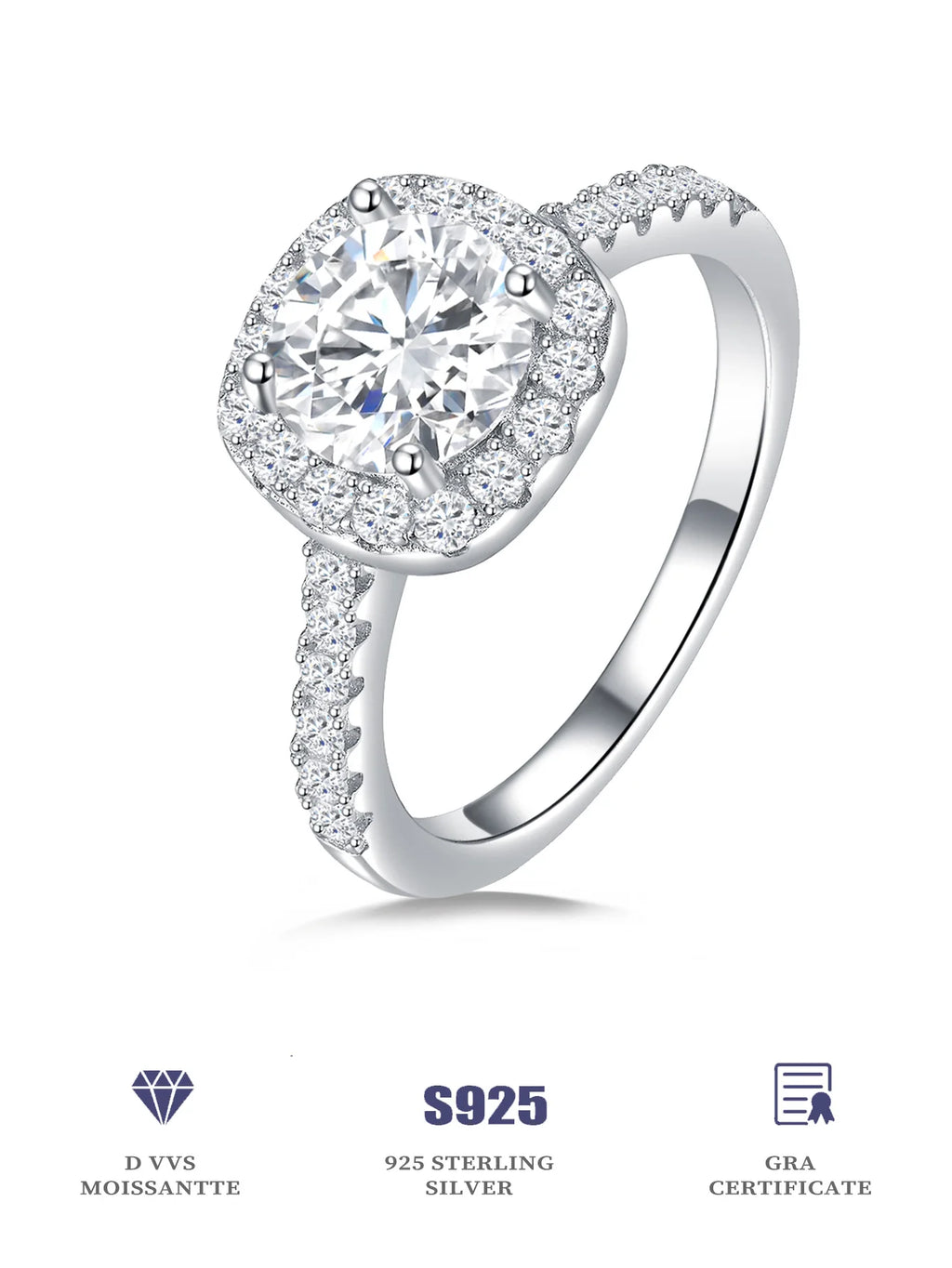 Lab Grown Diamond Ladies Ring