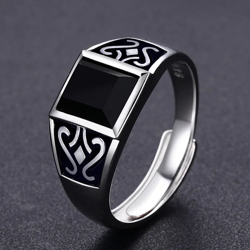 Trendy Men Ring Jewelry Adjustable Finger Accessories