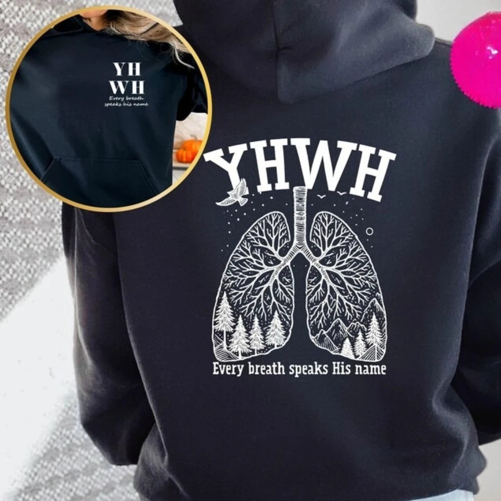 YHWH in your lungs Sweatshirt
