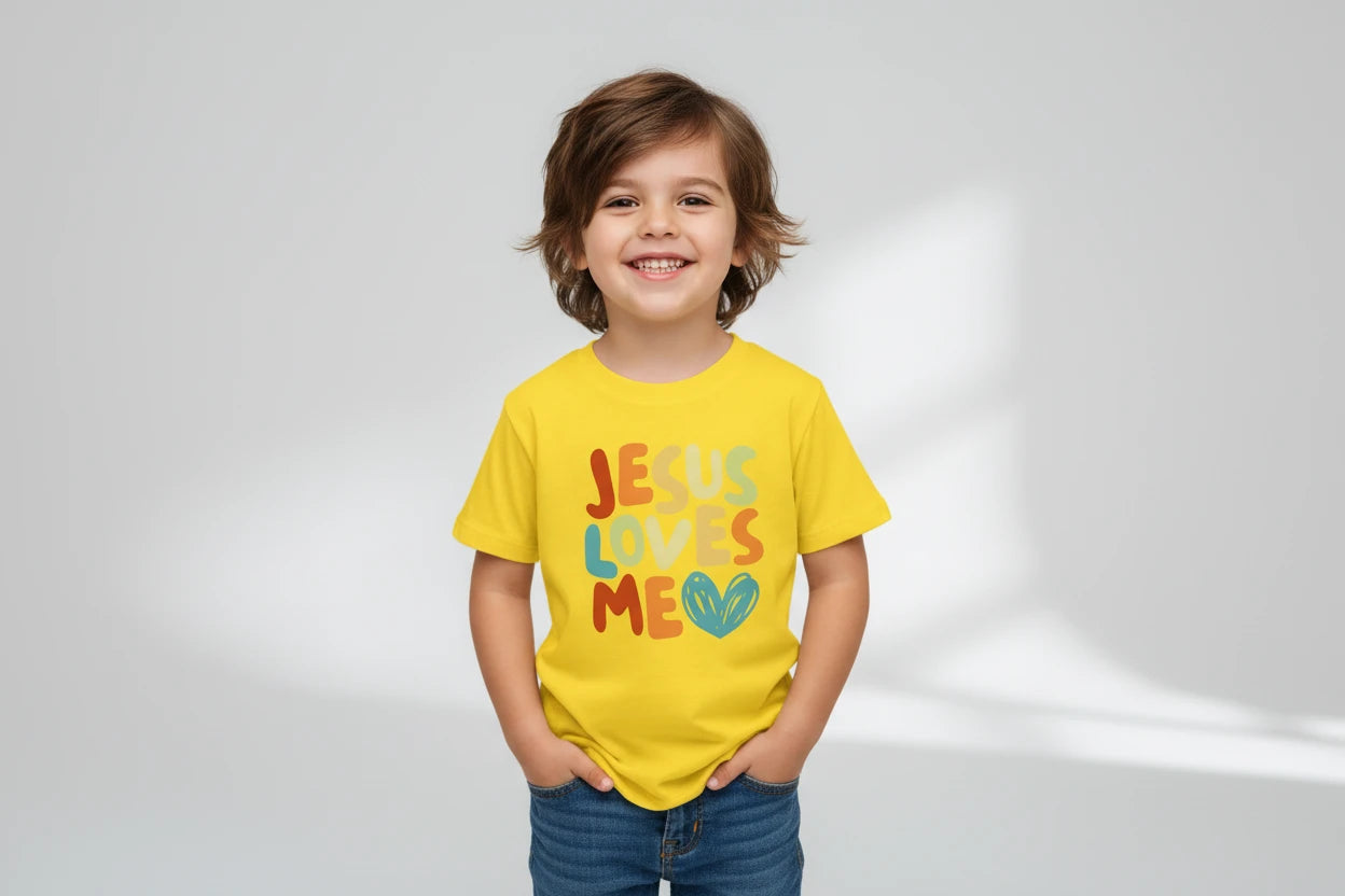 Jesus Loves Me Kids T-shirt