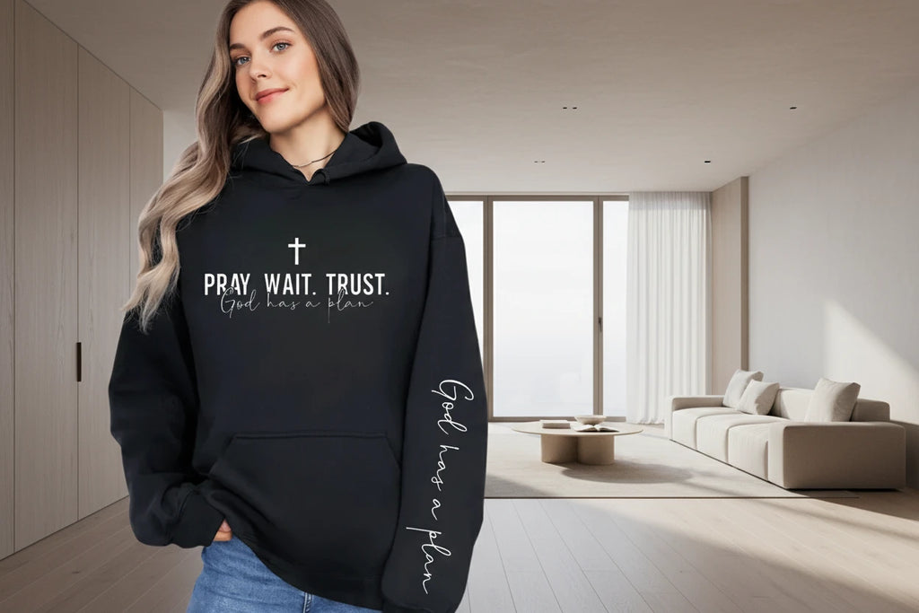 Pray, Wait, Trust Sweater