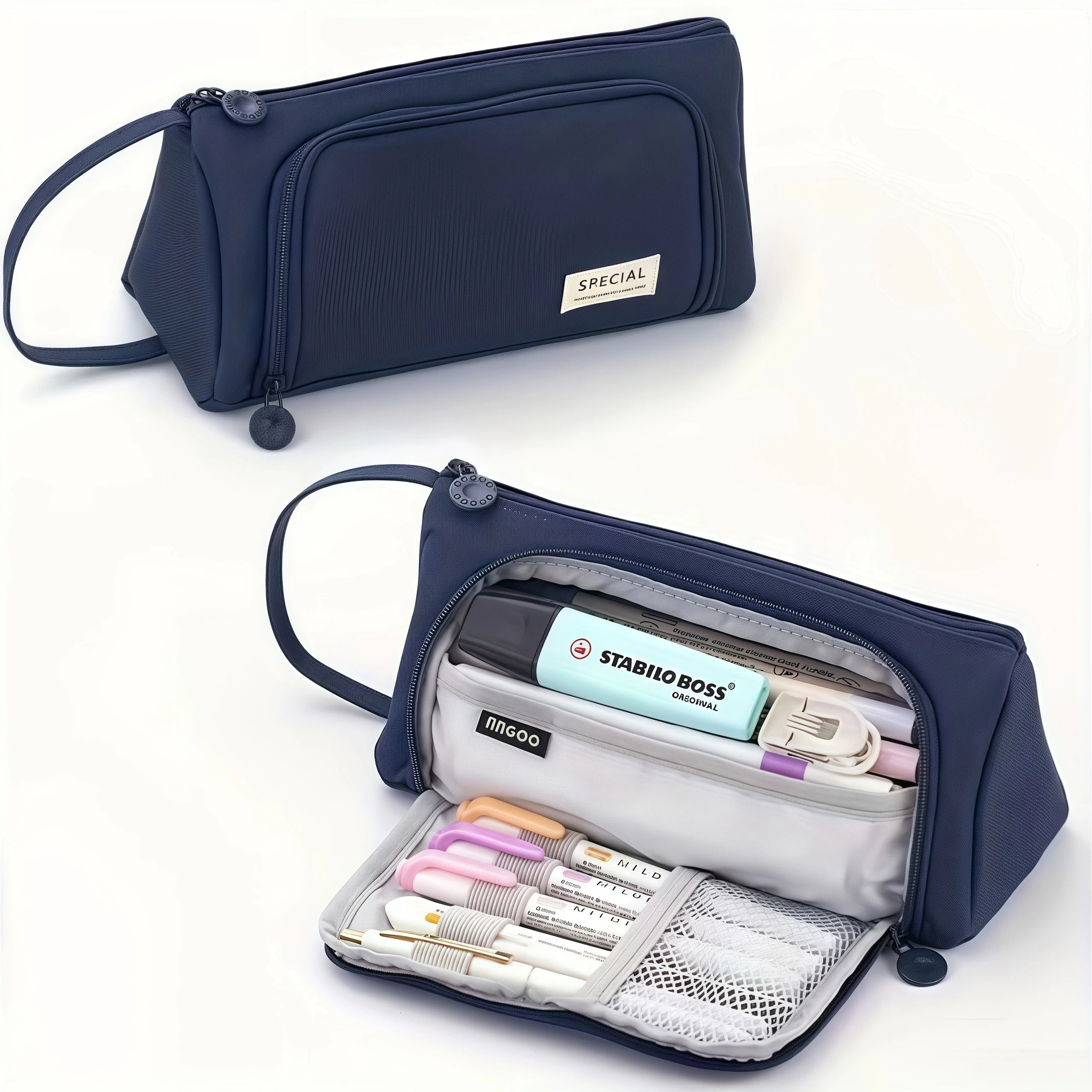 Large-capacity pen bag