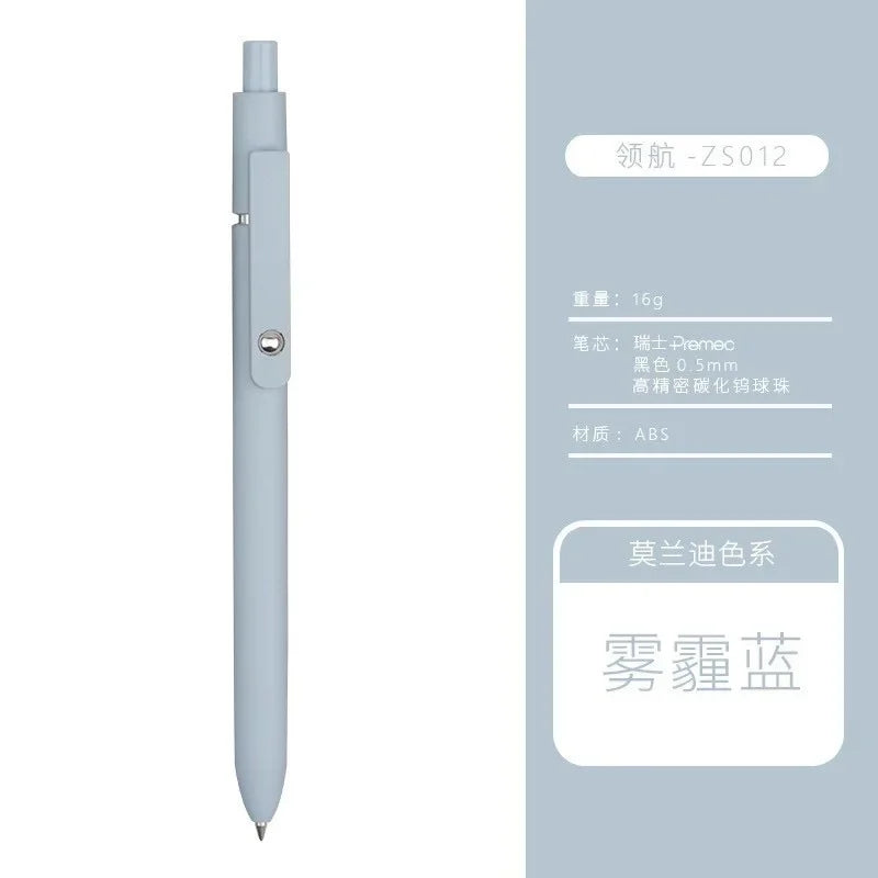 5/1pcs Morandi Colour Gel Pens Soft Touch Quick Dry