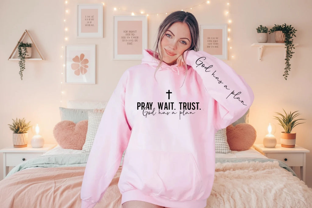 Pray, Wait, Trust Sweater