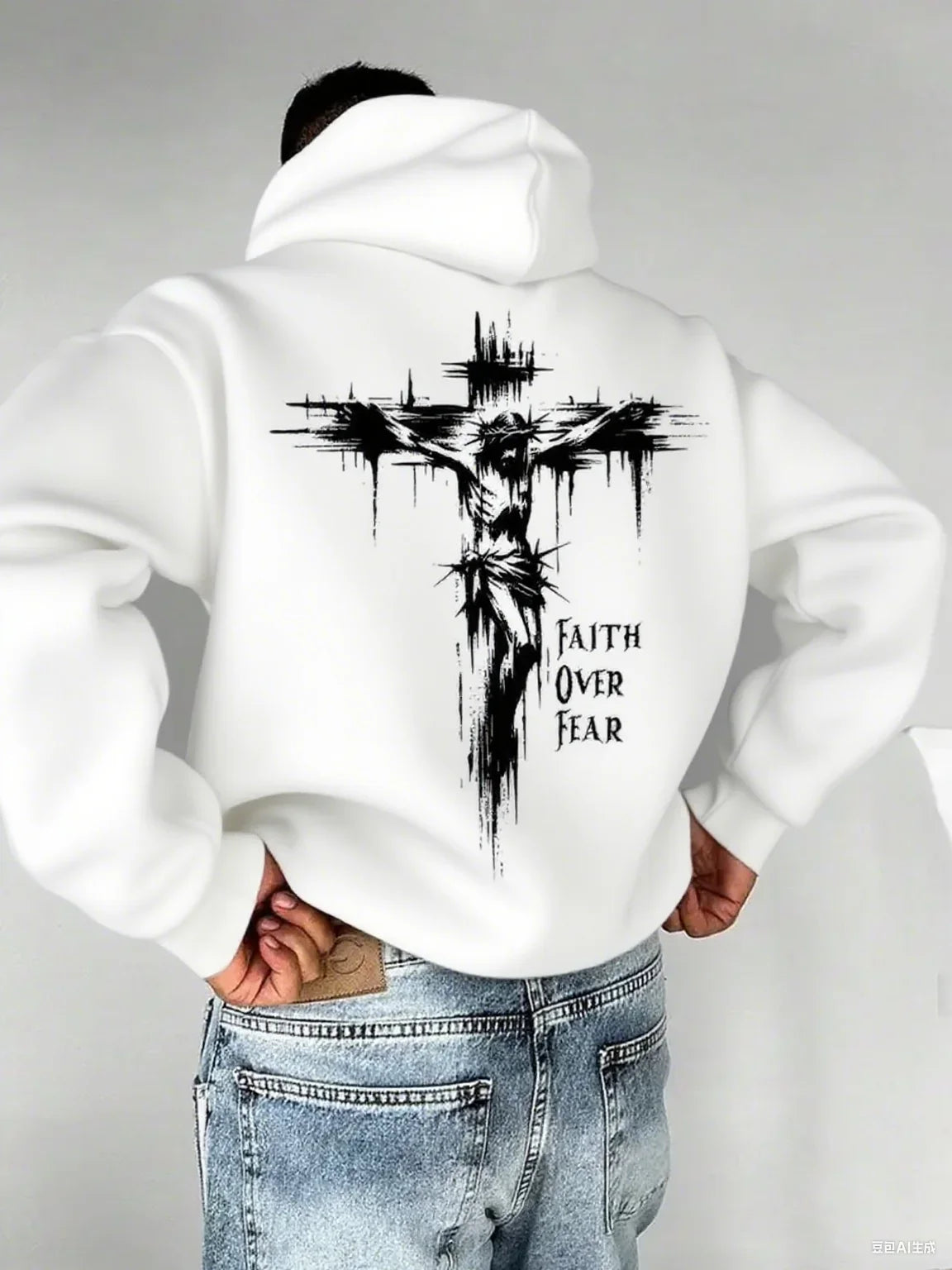 Faith Overcomes Fear Sweater