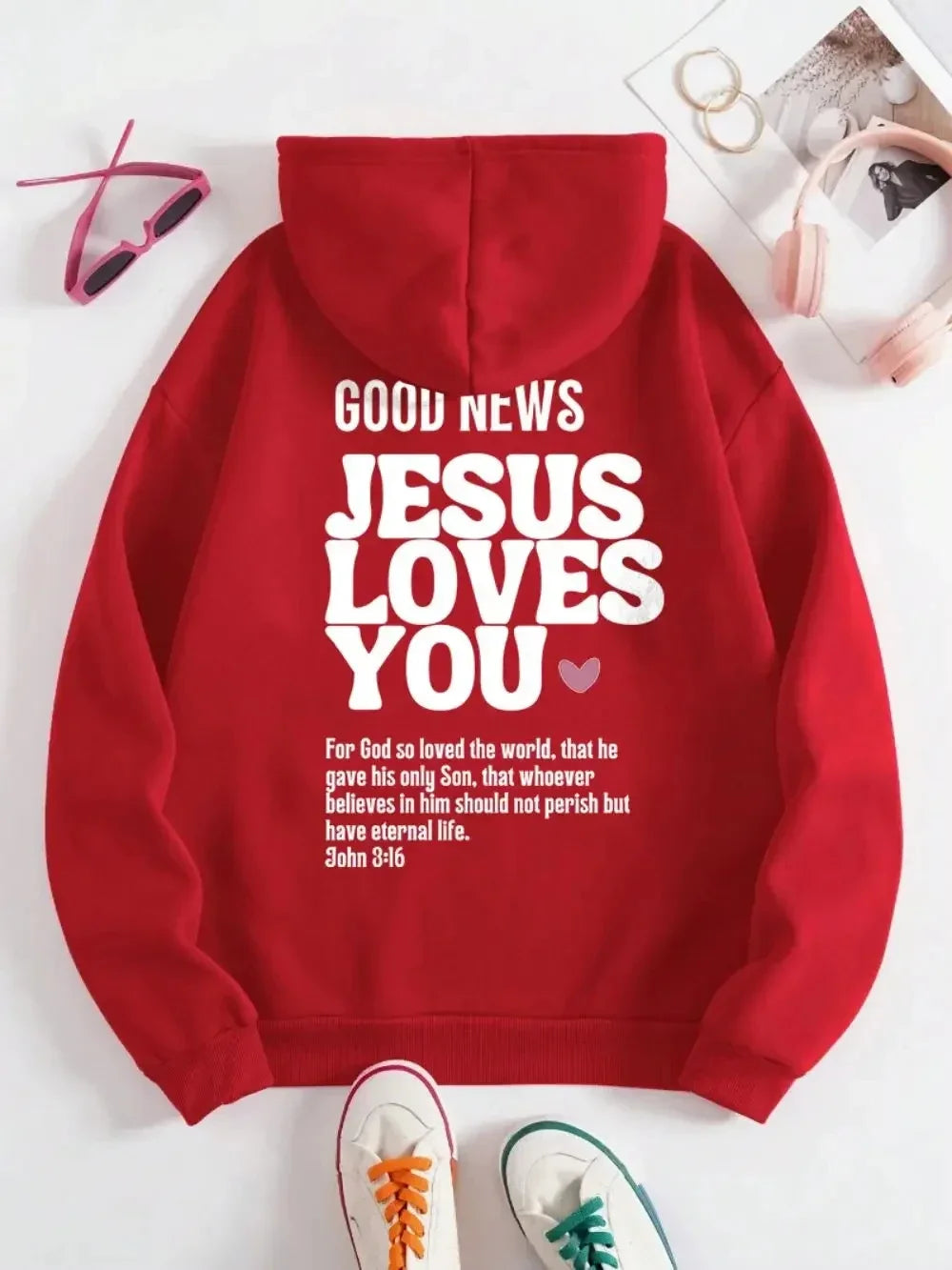 Jesus Loves you John 3:16 Sweater