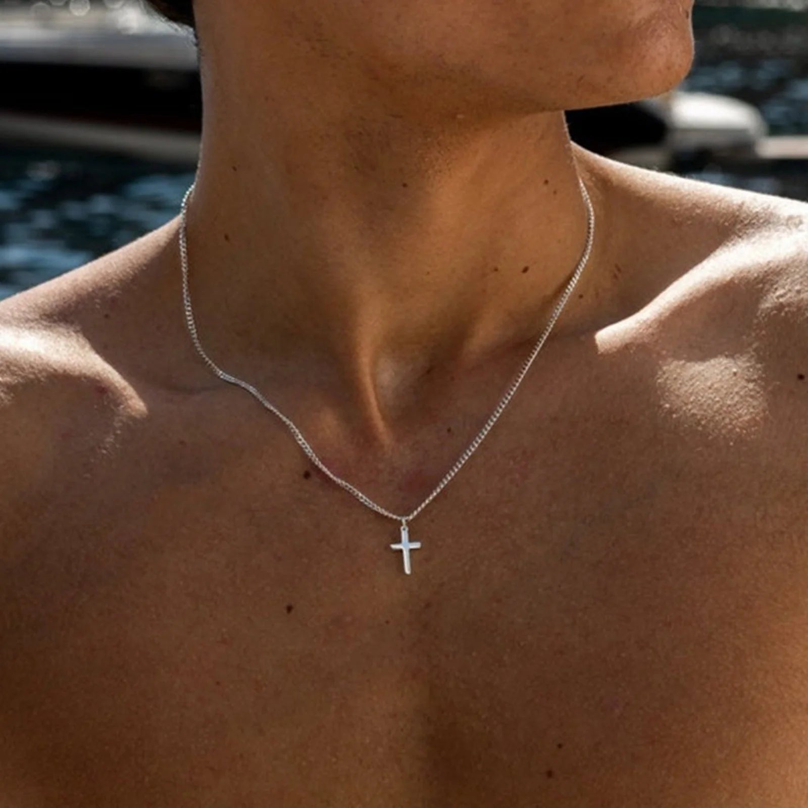 Fashion Minimalist Cross Pendant Necklace