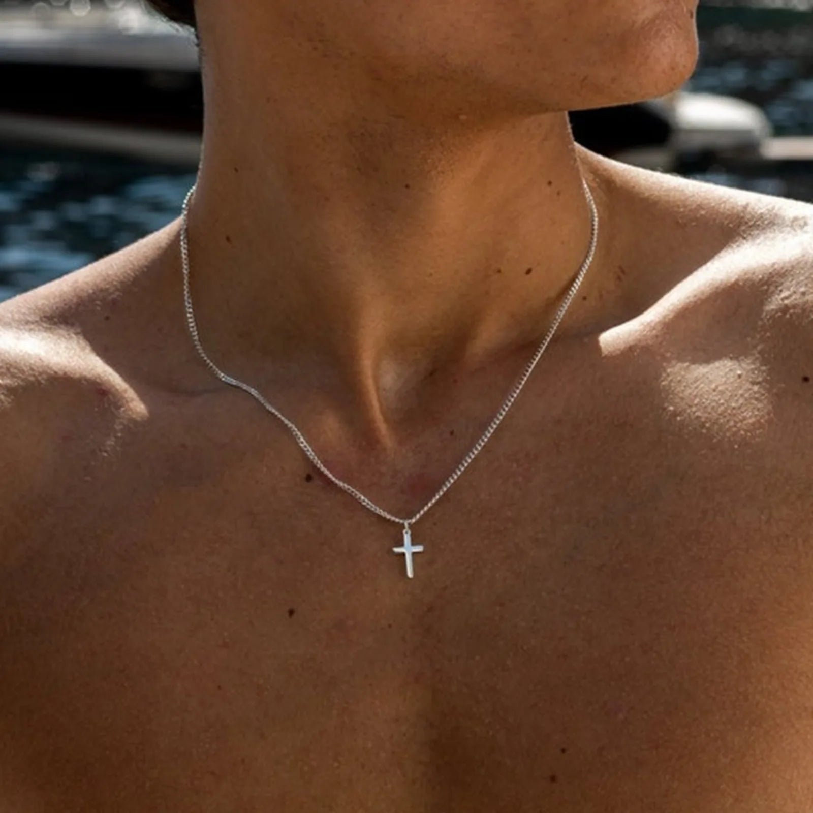 Fashion Minimalist Cross Pendant Necklace