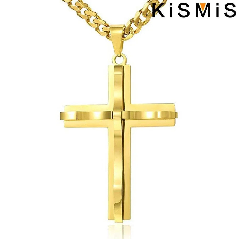Men's Cross Pendant Necklace
