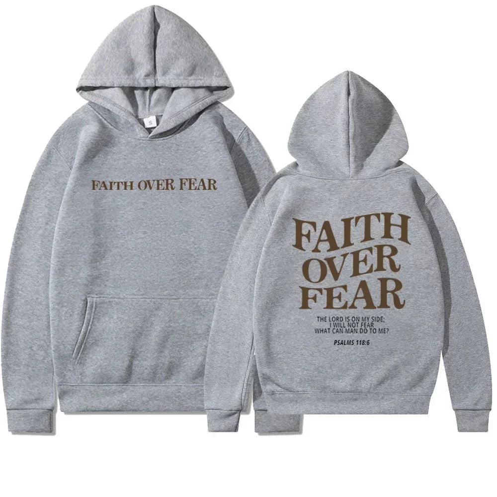 Faith Overcomes Fear Unisex hoodie