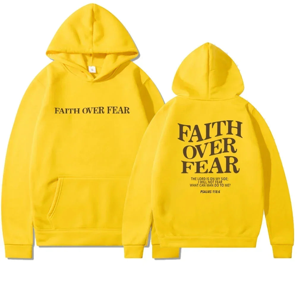 Faith Overcomes Fear Unisex hoodie