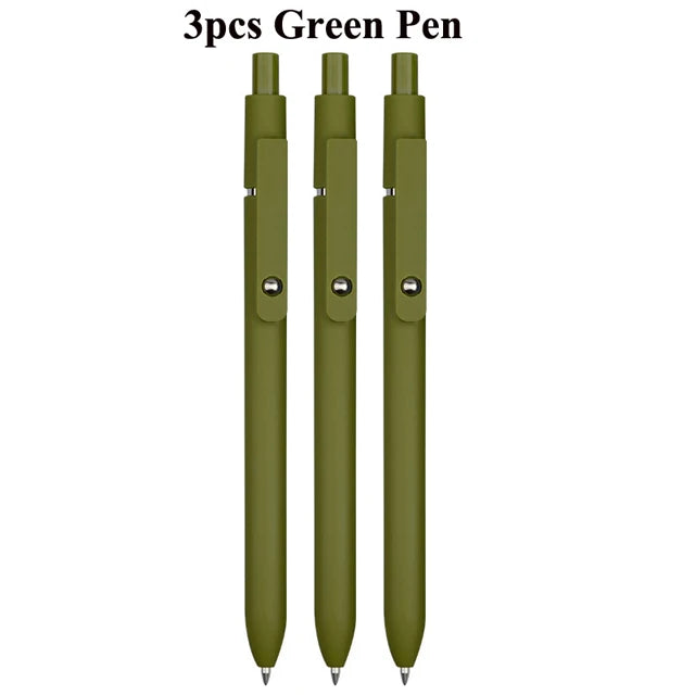 Retro Morandi Retractable Gel ink Ballpoint Pen
