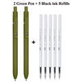 Retro Morandi Retractable Gel ink Ballpoint Pen