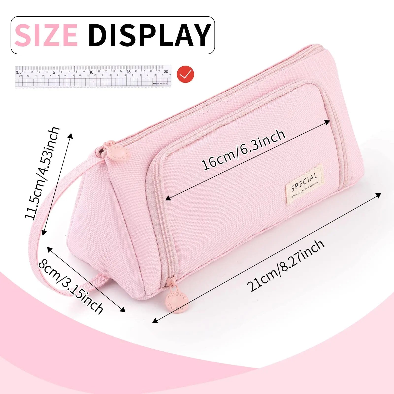 Large-capacity pen bag