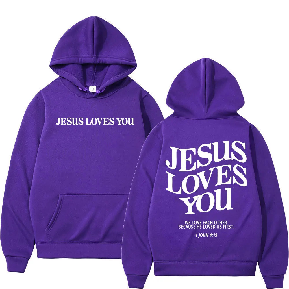 Jesus Loves You Hoodie