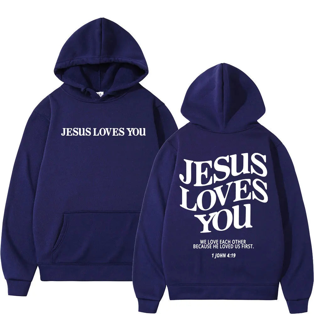 Jesus Loves You Hoodie