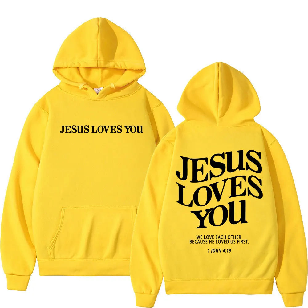 Jesus Loves You Hoodie