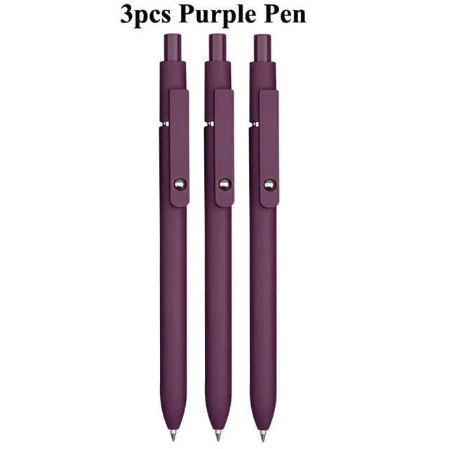 Retro Morandi Retractable Gel ink Ballpoint Pen